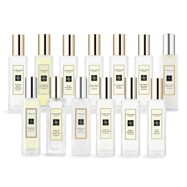 【Jo Malone】經典版30ml(國際航空版-多款可選-小蒼蘭/藍風鈴/黑莓子/鼠尾草/杏桃花)