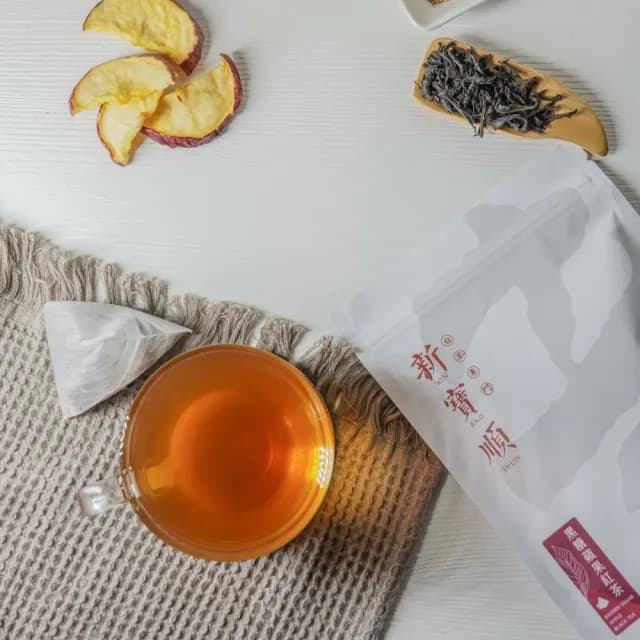 【新寶順】黑糖蘋果紅茶/任選兩入組(元氣紅茶/黑糖蘋果紅茶/菊花輕焙/玫瑰輕焙/暖心薑紅茶/桂花紅玉)