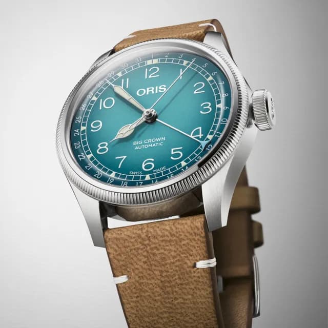 【ORIS 豪利時】Cervo Volante 聯名機械腕錶 七夕 情人節 禮物 送禮 推薦(0175477794065-Set)