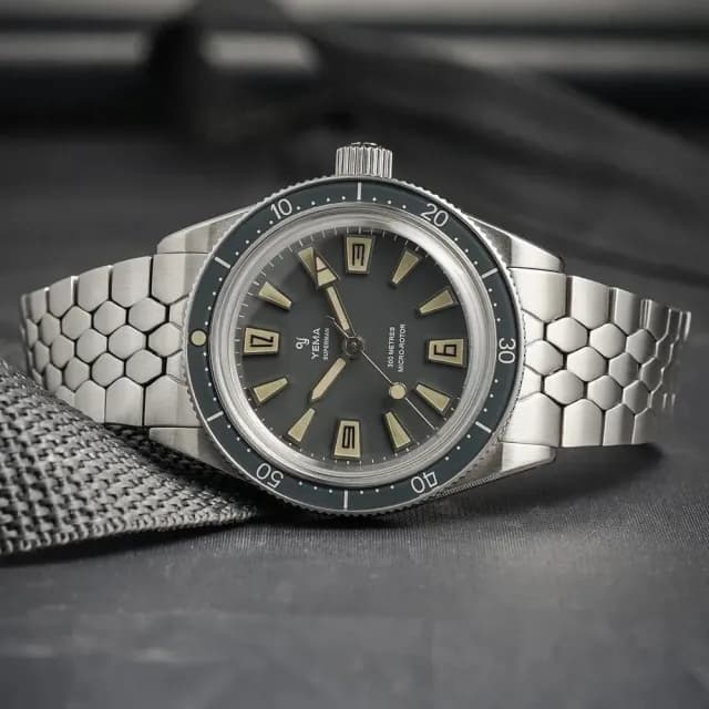 【YEMA】野馬錶 自製機芯CMM.20 Fade Ghost 限量版 褪色幽靈機械錶 手錶 男錶(12.24.99.SN.M3)