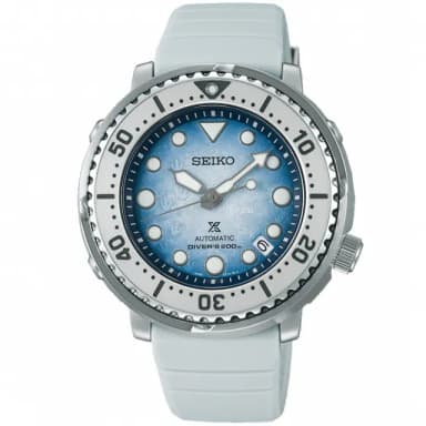 【SEIKO 精工】PROSPEX 愛海洋 企鵝漫步200米潛水機械錶-43.2mm 情人節 禮物(4R35-04Z0H/SRPG59K1)