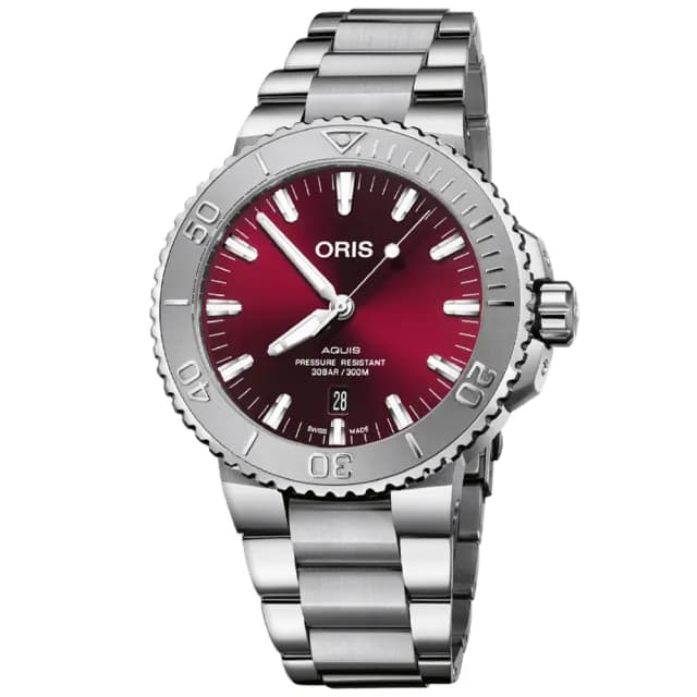【ORIS 豪利時】時間之海 潛水機械腕錶 七夕 情人節 禮物 送禮 推薦(0173377304158-0782405PEB)