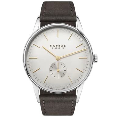 【NOMOS】Orion系列 手動上鍊 小秒針 機械腕錶 母親節 禮物 推薦 38mm(379)