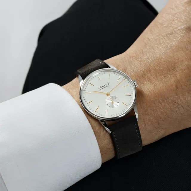 【NOMOS】Orion系列 手動上鍊 小秒針 機械腕錶 畢業禮物 送禮 推薦 38mm(379)