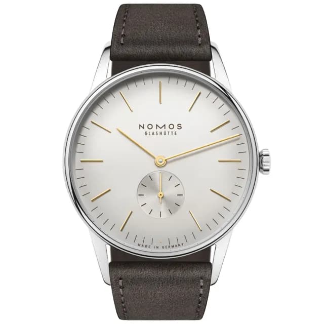 【NOMOS】Orion系列 手動上鍊 小秒針 機械腕錶 畢業禮物 送禮 推薦 38mm(379)