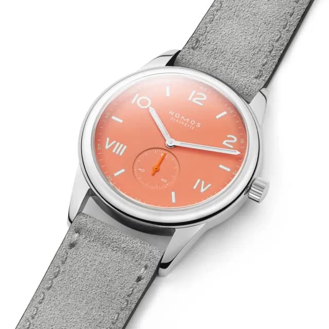【NOMOS】Club系列 手動上鍊 小秒針 時尚機械腕錶 畢業禮物 送禮 推薦 38.5mm(725.GB)