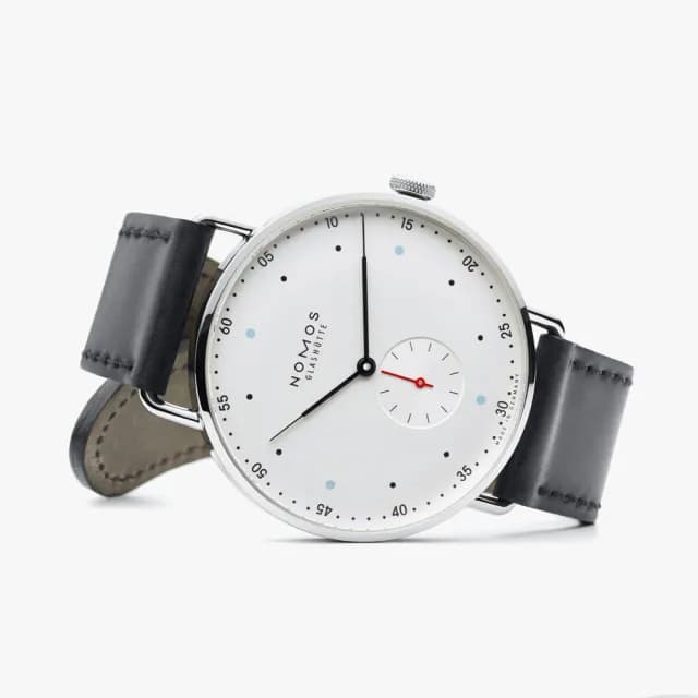 【NOMOS】Metro系列 手動上鍊 小秒針 時尚機械腕錶 畢業禮物 送禮 推薦 38.5mm(1108)