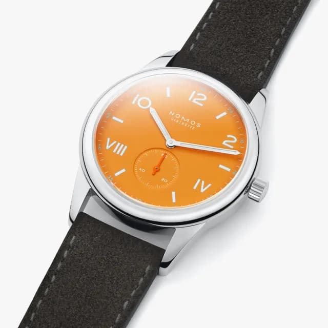 【NOMOS】Club系列 手動上鍊 小秒針 時尚機械腕錶 畢業禮物 送禮 推薦 38.5mm(729)