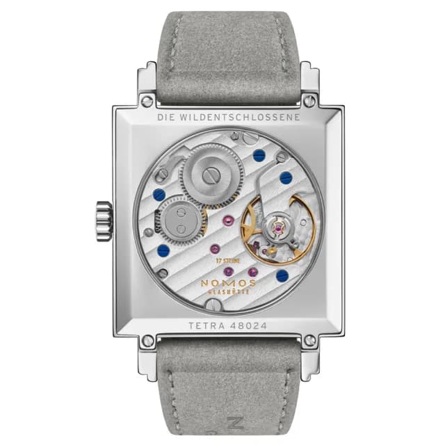 【NOMOS】Tetra系列 手動上鍊 小秒針 方形機械腕錶 七夕 情人節 禮物 送禮 推薦 29.5mm(476)