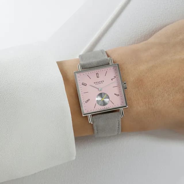 【NOMOS】Tetra系列 手動上鍊 小秒針 方形機械腕錶 七夕 情人節 禮物 送禮 推薦 29.5mm(476)