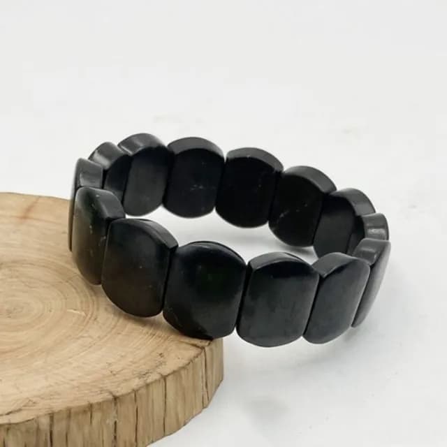 【Penny珮妮】俄羅斯次石墨男款手排手鍊20*15mm(父親節/母親節/送女友/送男友/生日禮物/情人節)
