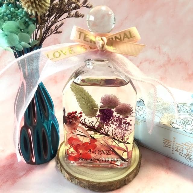 【A-ONE 匯旺】浮游花DIY材料包 乾燥花素材 永生花 手作 生日禮物 情人節 浮油花 浮油花 花材 繡球花 H34