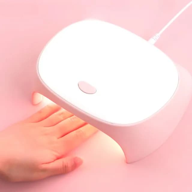 【快速烤乾】智能紅光大功率速乾美甲光療燈(不黑手指 指甲油膠烤燈 光療 烘乾機 美甲機 女生 交換禮物)