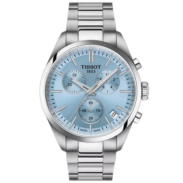 【TISSOT 天梭】PR100系列 時尚計時腕錶 父親節 禮物 送禮 推薦(T1504171135100)
