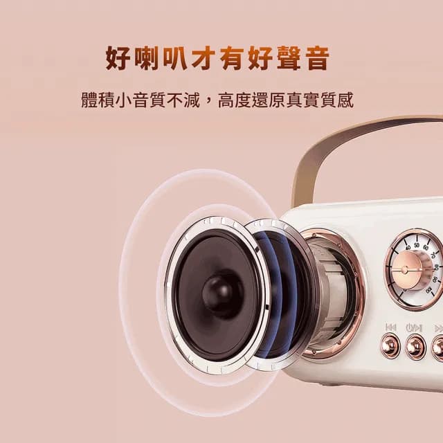 【idol K8】Carry me 隨身K歌精靈 藍牙無線喇叭麥克風(藍牙音響+歡唱雙麥 一鍵消人聲 卡拉OK 行動KTV)