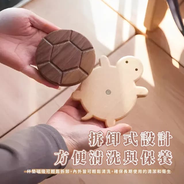 【餐桌擺飾】ins烏龜造型隔熱杯墊(入厝禮物 隔熱杯墊 止滑墊 餐墊 可愛杯墊 餐廚用品 小擺飾)