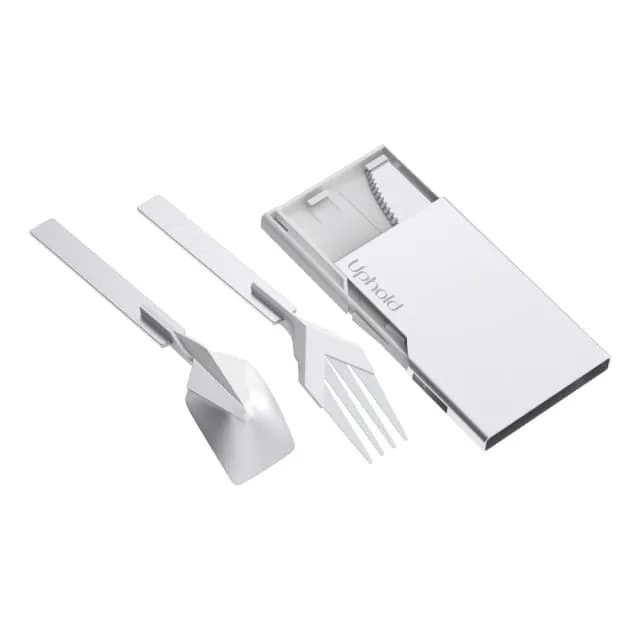 【Uphold】名片型口袋餐具組(鈦製餐具組 攜帶型)