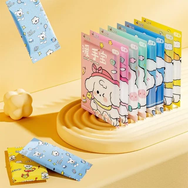 【Dagebeno荷生活】免水免電一開即熱隨行暖手袋 獨立包裝恆溫持久便攜暖暖包(20入)