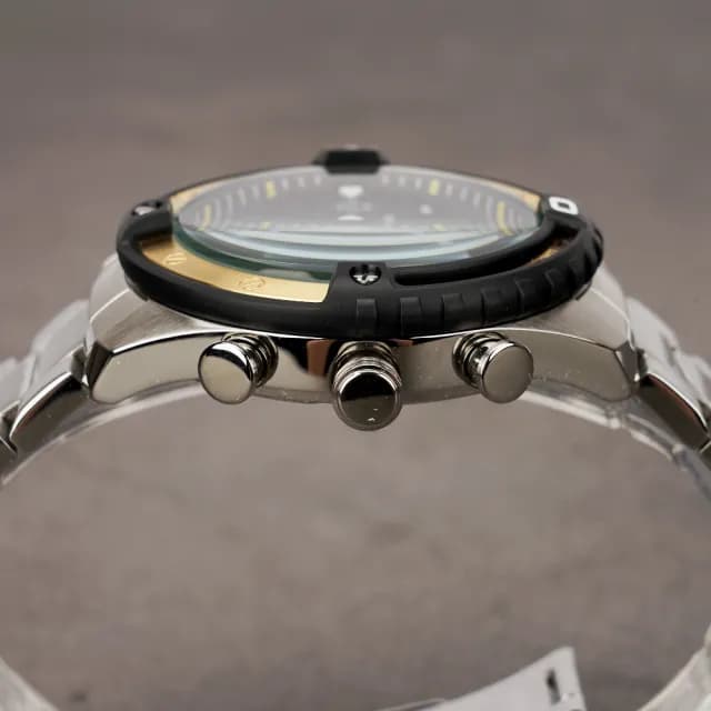 【ALBA】ACTIVE 三眼計時手錶 46mm 禮物 送禮 推薦(VD57-X071Y  AM3324X1)