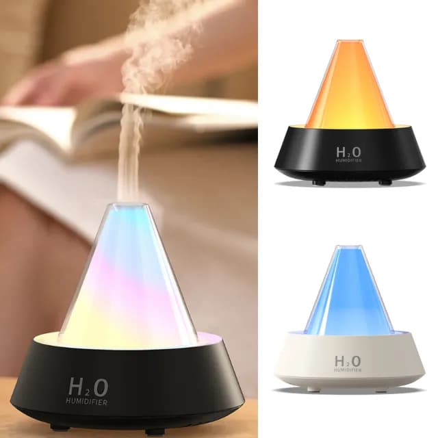 【Nil】雙11 七彩霞光香薰加濕器 納米霧化水氧機 精油擴香機 家用香氛機 自動噴香機 香薰機