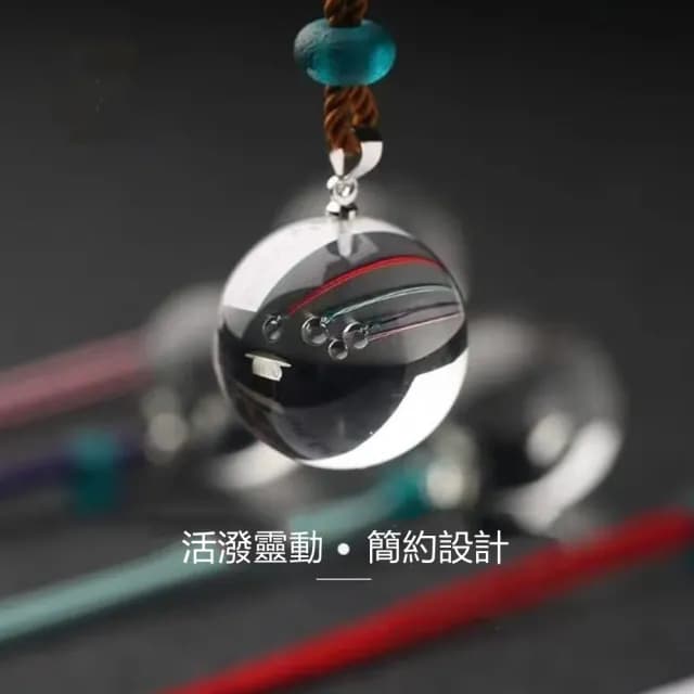 【Penny珮妮】白水晶球吊墜20mm(生日禮物/母親節/送閨蜜/交換禮物/情人節/送女友/聖誕禮物)