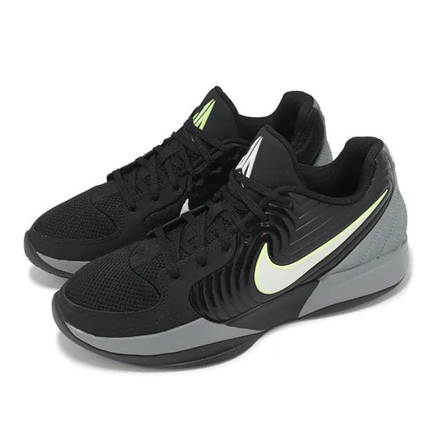 【NIKE 耐吉】籃球鞋 JA 2 EP Night Vision 夜視 男鞋 黑 灰 Morant(FD7327-001)