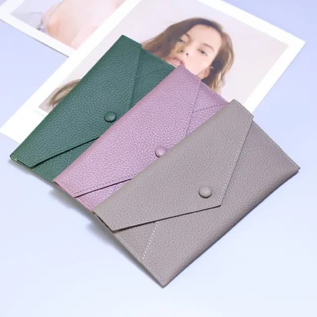 【LEEHER】雙11 女生/皮夾/長夾/錢包/牛皮錢包/長款錢包/軟皮錢包/超薄皮夾/夾卡/棕色
