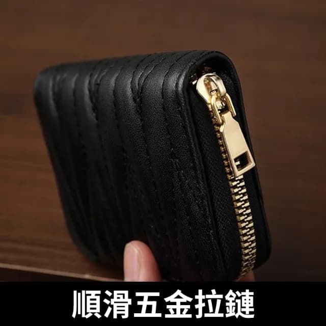 【samore】日式小香風防消磁零錢卡包 錢包 卡片包 卡片夾 卡包 卡夾證件包 證件夾 風琴卡