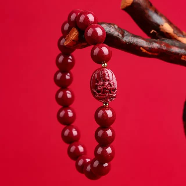 【MoonDy】雙11 手串 朱砂手鍊 本命佛手鍊 避邪手鍊 八大守護神 十二生肖 保平安 防小人 招財手