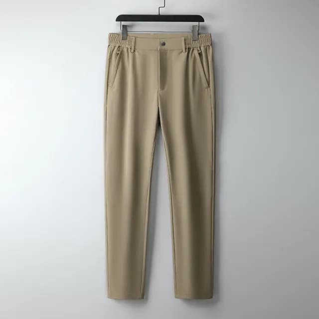 【米蘭精品】現貨+預購 男商務西裝褲修身西裝褲直筒機能免燙(男長褲休閒彈力輕奢父親節禮物4色74it79)