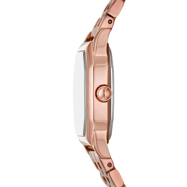 【FOSSIL】Harlow 復古羅馬數字玫瑰金女錶-27mm 新年 禮物 推薦(ES5386)