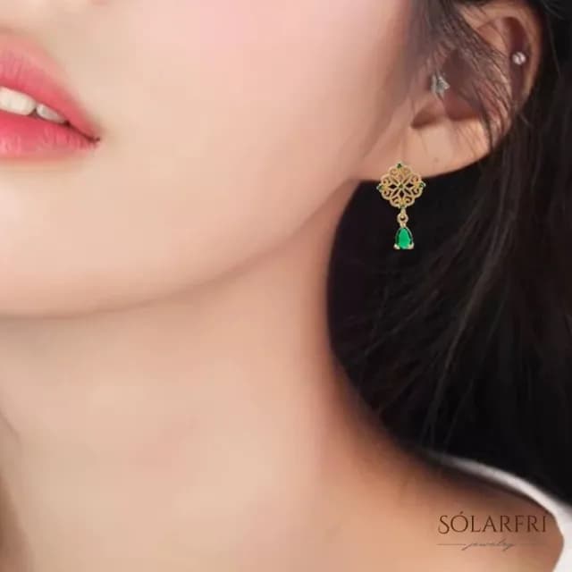 【SOLARFRi】銀針耳環｜閃耀輕奢小眾款親膚低敏 附品牌禮盒包裝(閨蜜情人女友母親老婆禮物)