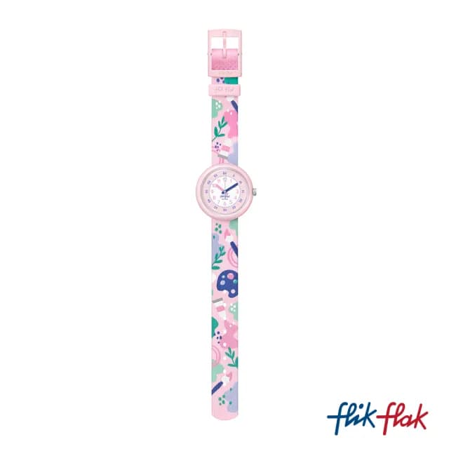 【Flik Flak】兒童手錶 ART LOVER /兒童禮物/安全防水/瑞士製造 FPNP142(31.85mm)