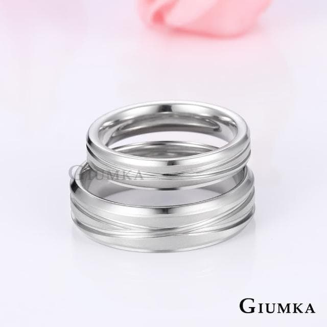 【GIUMKA】情侶戒指．戀愛賓果．情人節禮物(銀色款)