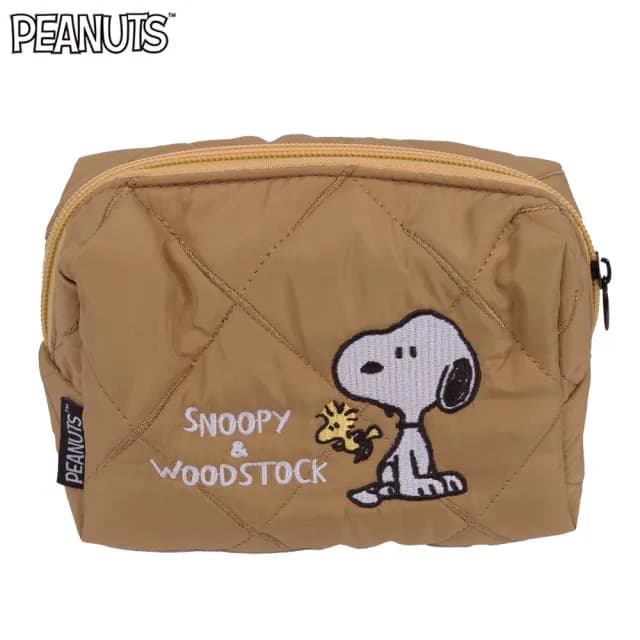 【SNOOPY 史努比】史努比胡士托雲朵化妝包(雲朵包 零錢包 小廢包 洗漱包 收納包)