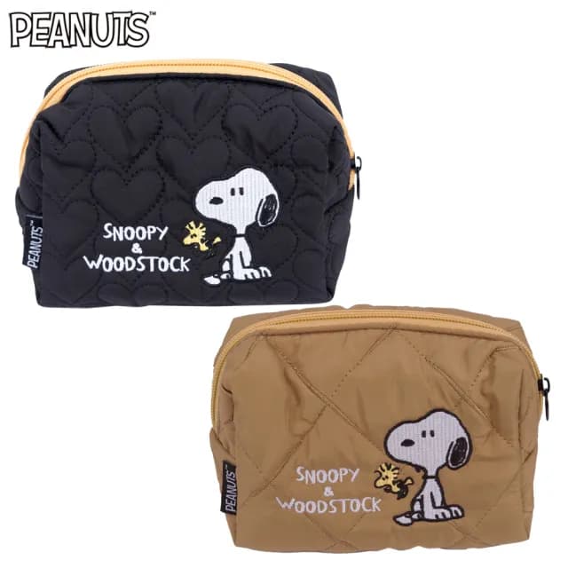 【SNOOPY 史努比】史努比胡士托雲朵化妝包(雲朵包 零錢包 小廢包 洗漱包 收納包)