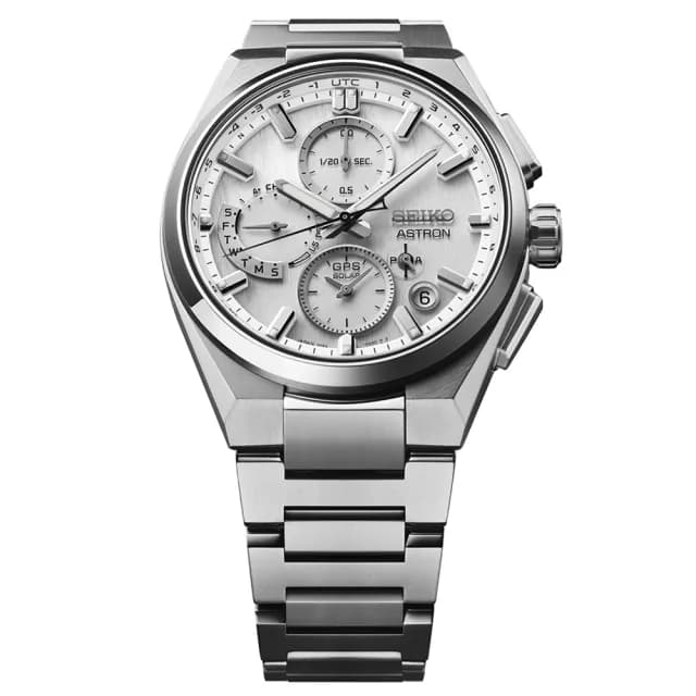 【SEIKO 精工】Astron GPS衛星定位 鈦金屬計時手錶 送禮推薦(5X83-0AE0S /SSH159J1)