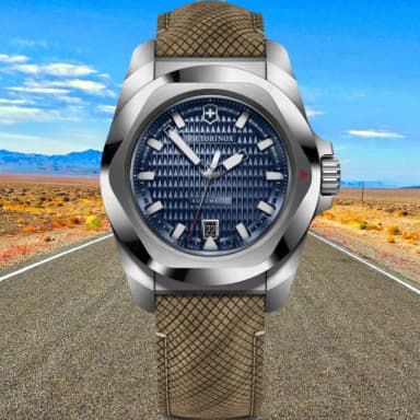 【VICTORINOX 瑞士維氏】I.N.O.X. Automatic機械錶套組 41mm 送禮推薦(VISA-242018.1)