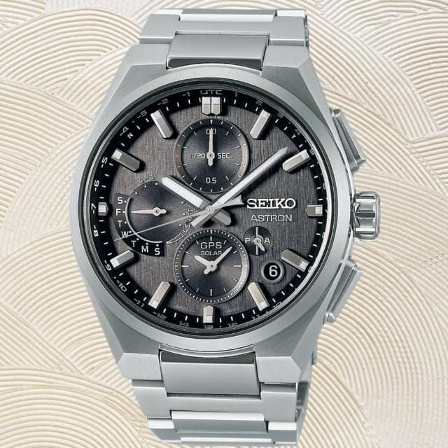 【SEIKO 精工】Astron GPS衛星定位 鈦金屬計時手錶 送禮推薦(SSH163J1/5X83-0AE0D)