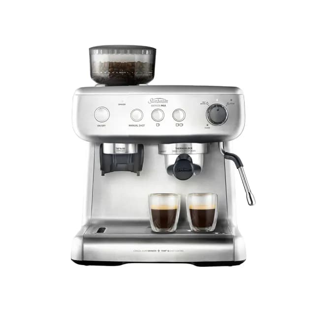 【Sunbeam】經典義式濃縮咖啡機-MAX銀(福利品-保固1年)