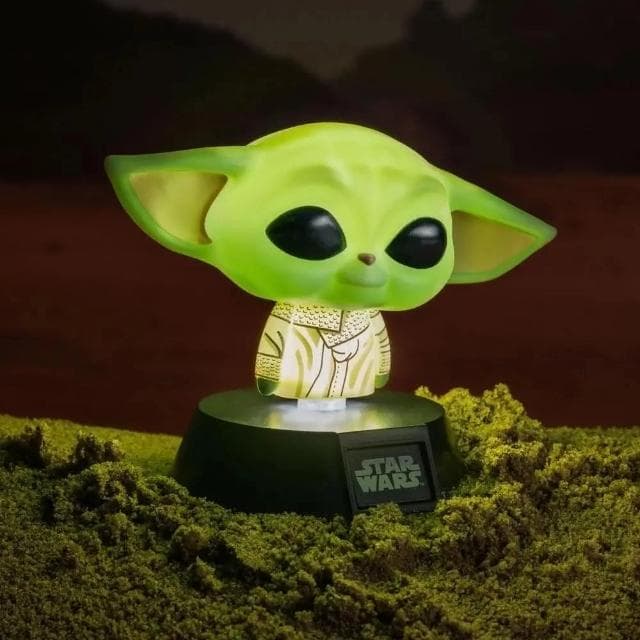 【Paladone UK】星際大戰 STAR WARS 尤達寶寶 尤達發光小夜燈 ICON系列(送禮 生日禮物 造型燈)