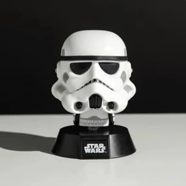 【Paladone UK】星際大戰 STAR WARS 電影 白武士風暴兵頭盔 面具小夜燈 ICON系列(生日禮物 星際大戰)