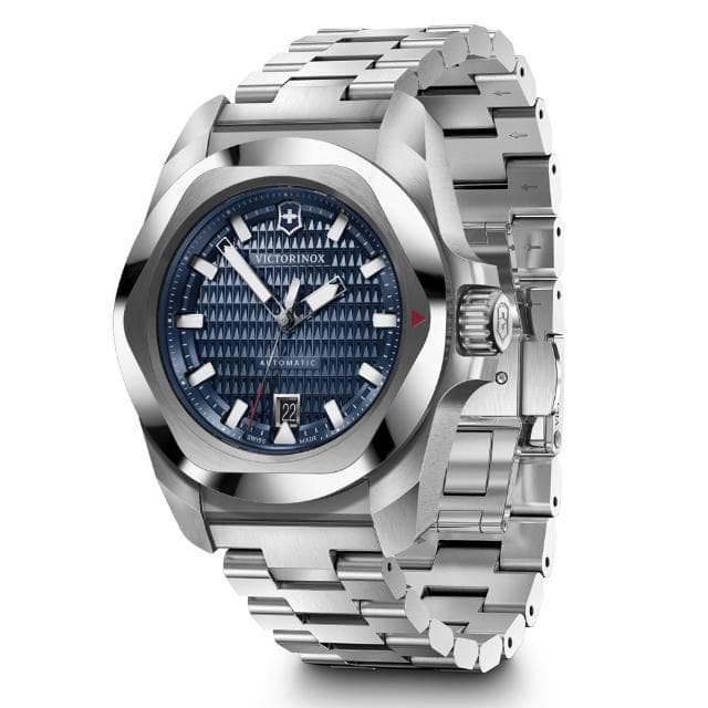 【VICTORINOX 瑞士維氏】I.N.O.X. Automatic機械錶套組 41mm 送禮推薦(VISA-242020)