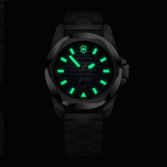 【VICTORINOX 瑞士維氏】I.N.O.X. Automatic機械錶套組 41mm 送禮推薦(VISA-242020)