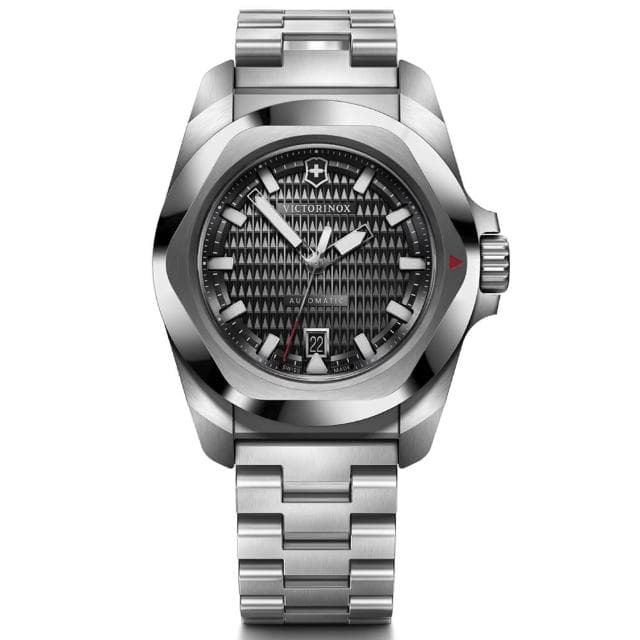 【VICTORINOX 瑞士維氏】I.N.O.X. Automatic機械錶套組 41mm 送禮推薦(VISA-242019)