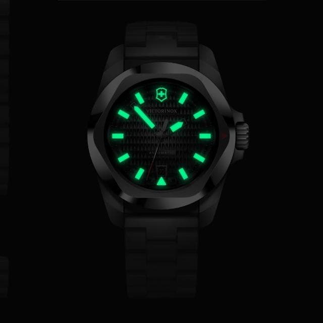 【VICTORINOX 瑞士維氏】I.N.O.X. Automatic機械錶套組 41mm 送禮推薦(VISA-242019)