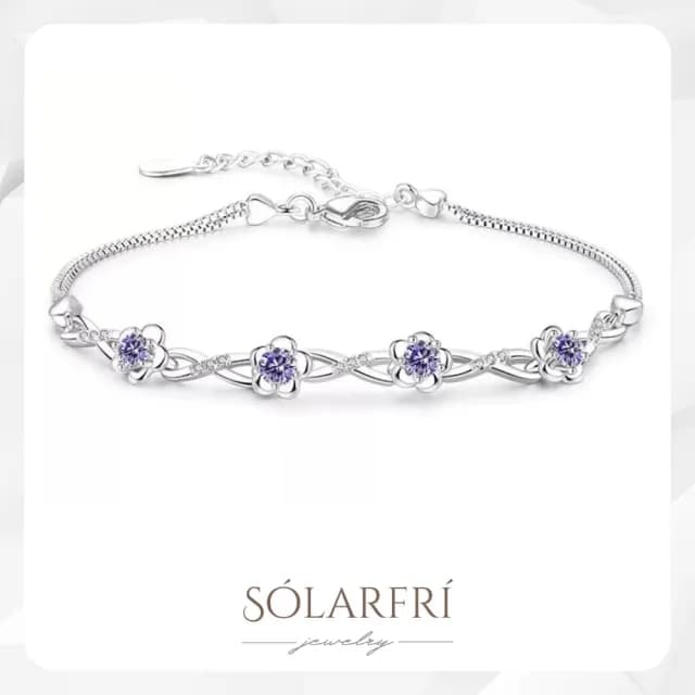 【SOLARFRi】SOLARFRi輕奢晶耀手鍊｜可調整項鏈大小 附品牌禮盒包裝(閨蜜情人女友母親老婆聖誕禮物)