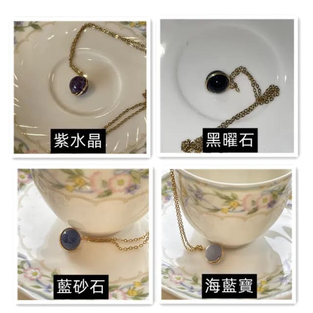 【Penny珮妮】水晶不銹鋼項鍊4款可選(母親節禮物/交換禮物/送女友/送閨蜜/生日禮物/情人節)
