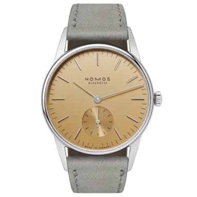 【NOMOS】Orion系列 手動上鍊 小秒針 機械腕錶 母親節 禮物 推薦 32.8mm(358)