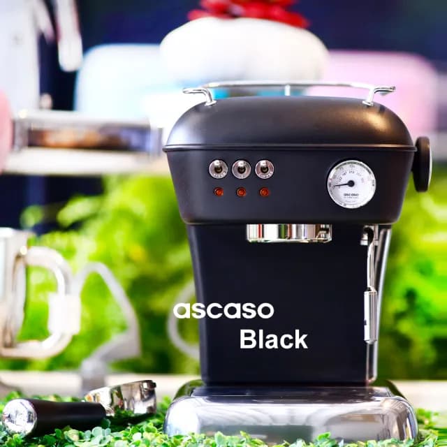 【ascaso】Dream 迷霧黑 義式半自動玩家型咖啡機(送義大利咖啡豆1磅)